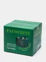 Тепловентилятор керамический TSE-3000K, 3 кВт, 250 м3/ч,квадратный, IP20 FAVOURITE