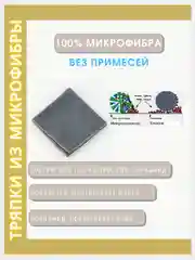 Набор по 2 шт салфетки из микрофибры для уборки, тряпка для уборки, кухонные полотенца