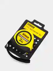 Рулетка AUTOSTOP, обрезиненный корпус