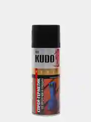 Черный жидкий герметик KUDO, от протечек и трещин,эрозоль, 520 мл