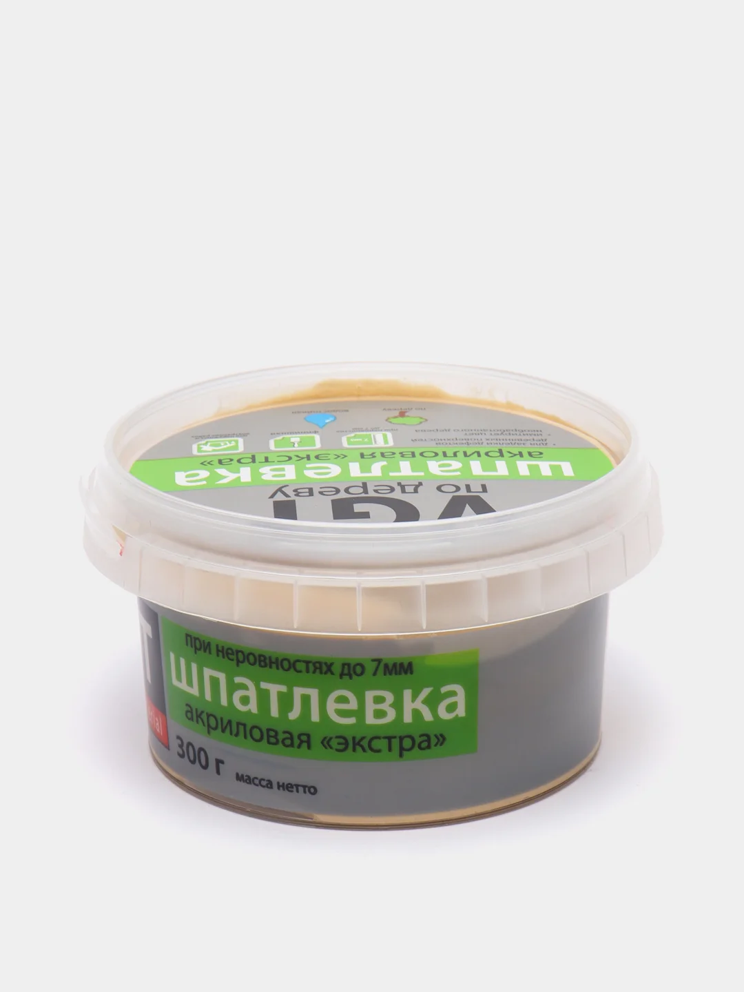 Шпаклевка по дереву для столярных работ ВГТ "ЭКСТРА" 0,30 кг