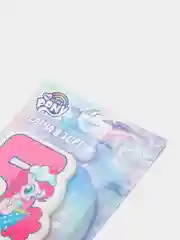 Коралловый меланж свечи для торта цифра "My Little Pony"