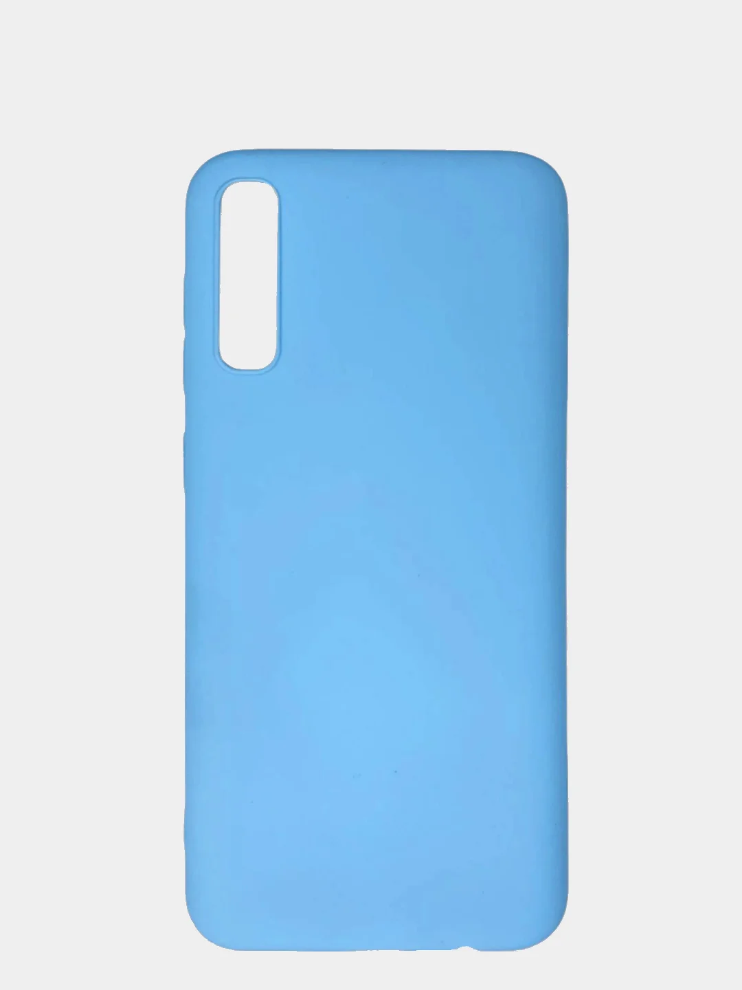 Голубой чехол Samsung Galaxy A50 / A50s / A30s силиконовый