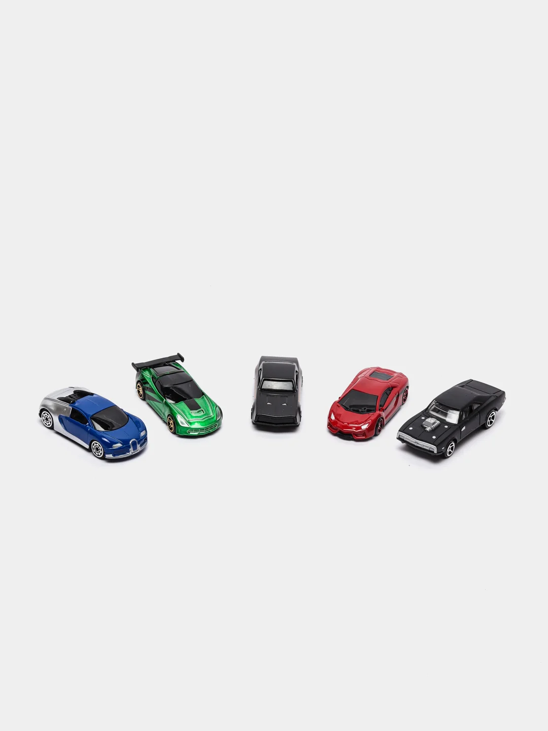 Подарочный набор из пяти машинок Hot Wheels 5 шт металлические