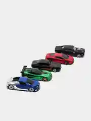 Подарочный набор из пяти машинок Hot Wheels 5 шт металлические