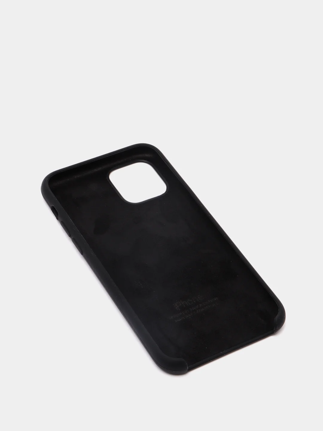 Черный силиконовый чехол для Айфон 6/6s, 7/8, 7+/8+, X/Xs, Xr, 11, 11Pro, 11ProMax