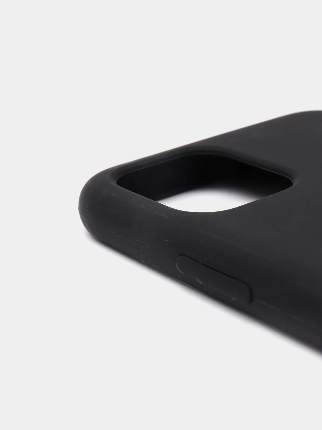 Черный силиконовый чехол для Айфон 6/6s, 7/8, 7+/8+, X/Xs, Xr, 11, 11Pro, 11ProMax