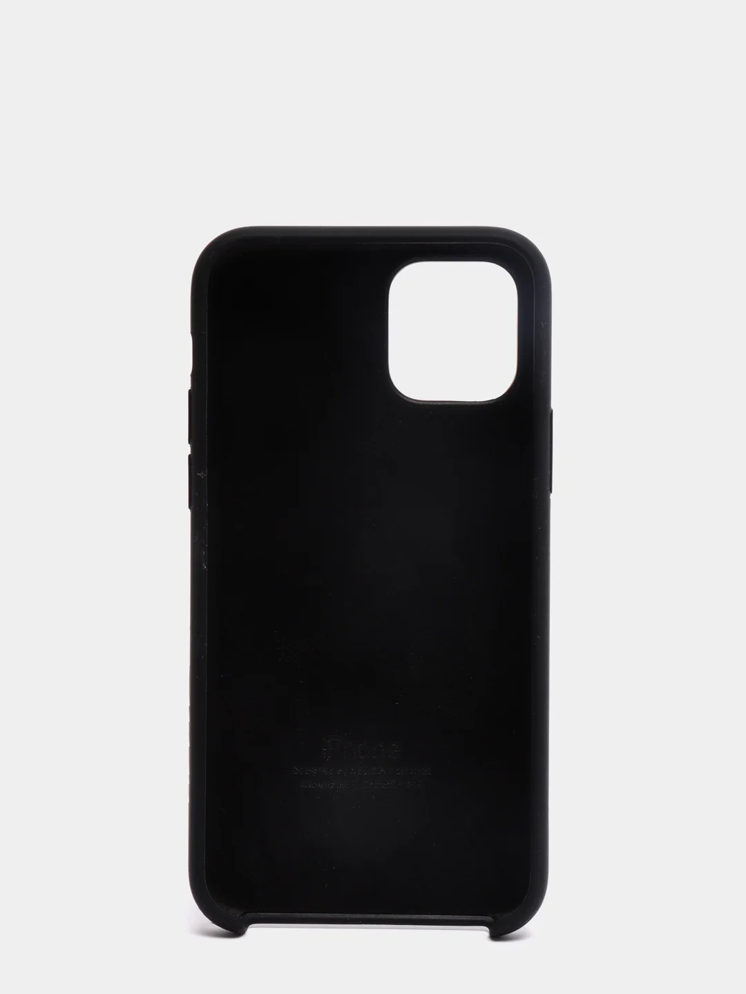 Черный силиконовый чехол для Айфон 6/6s, 7/8, 7+/8+, X/Xs, Xr, 11, 11Pro, 11ProMax