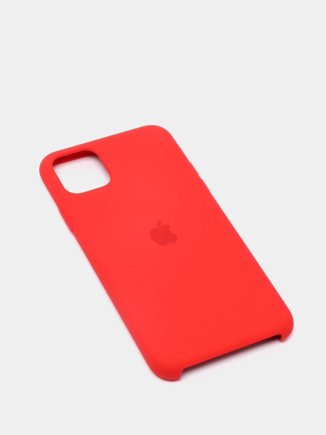 Красный силиконовый чехол для Айфон 6/6s, 7/8, 7+/8+, X/Xs, Xr, 11, 11Pro, 11ProMax