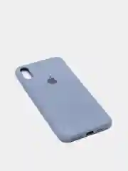 Синий меланж чехол для iPhone, кремовые цвета, мягкий внутри