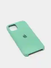 Бирюзовый силиконовый чехол для Айфон 6/6s, 7/8, 7+/8+, X/Xs, Xr, 11, 11Pro, 11ProMax