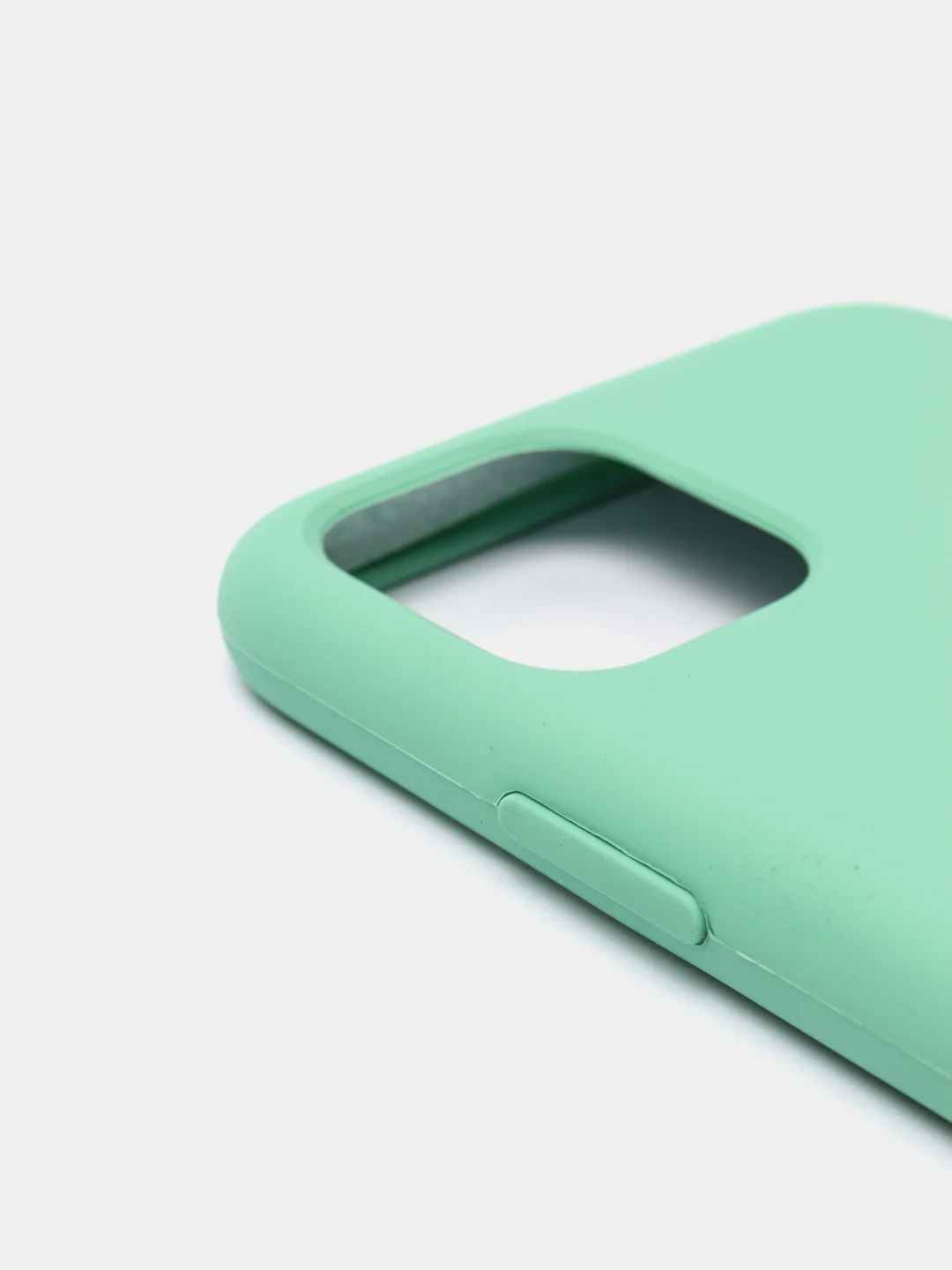 Бирюзовый силиконовый чехол для Айфон 6/6s, 7/8, 7+/8+, X/Xs, Xr, 11, 11Pro, 11ProMax