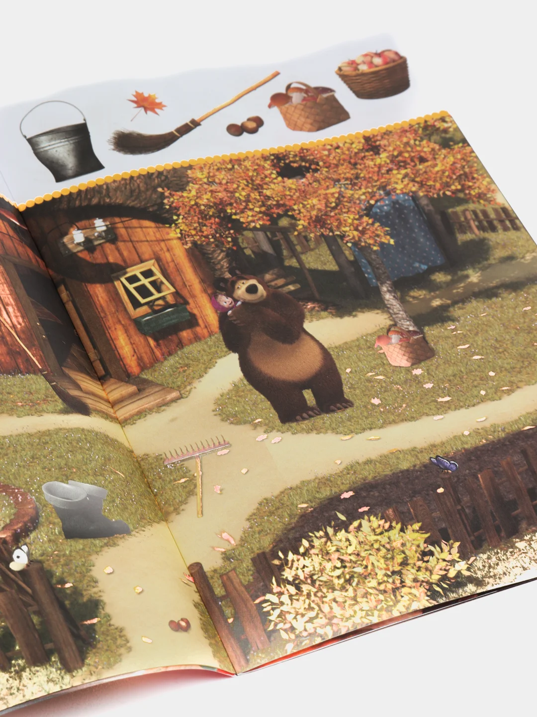 Голубой обучающая книга "Весёлые уроки", 3-5 лет