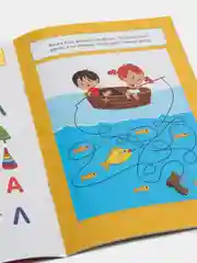 Фиолетовый тренировочные тетради "Весёлые уроки", 3-5 лет