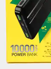 Черный powerbank 10000 Повербанк повер банк аккумулятор портативная зарядка батарея Р42ч
