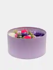 Коробка с мыльными розами