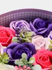 Коробка с мыльными розами