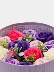 Коробка с мыльными розами