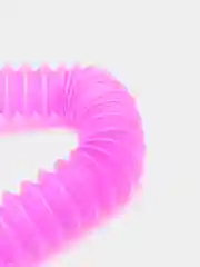 Розовый pop tubes, Трубка поп ит, Трубка гофра для детей, Поп ит трубка, Светится в темноте