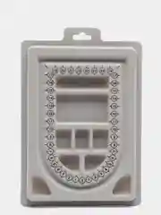Черный планшет для сборки украшений Bead Board, лоток для хранения бусин и фурнитуры