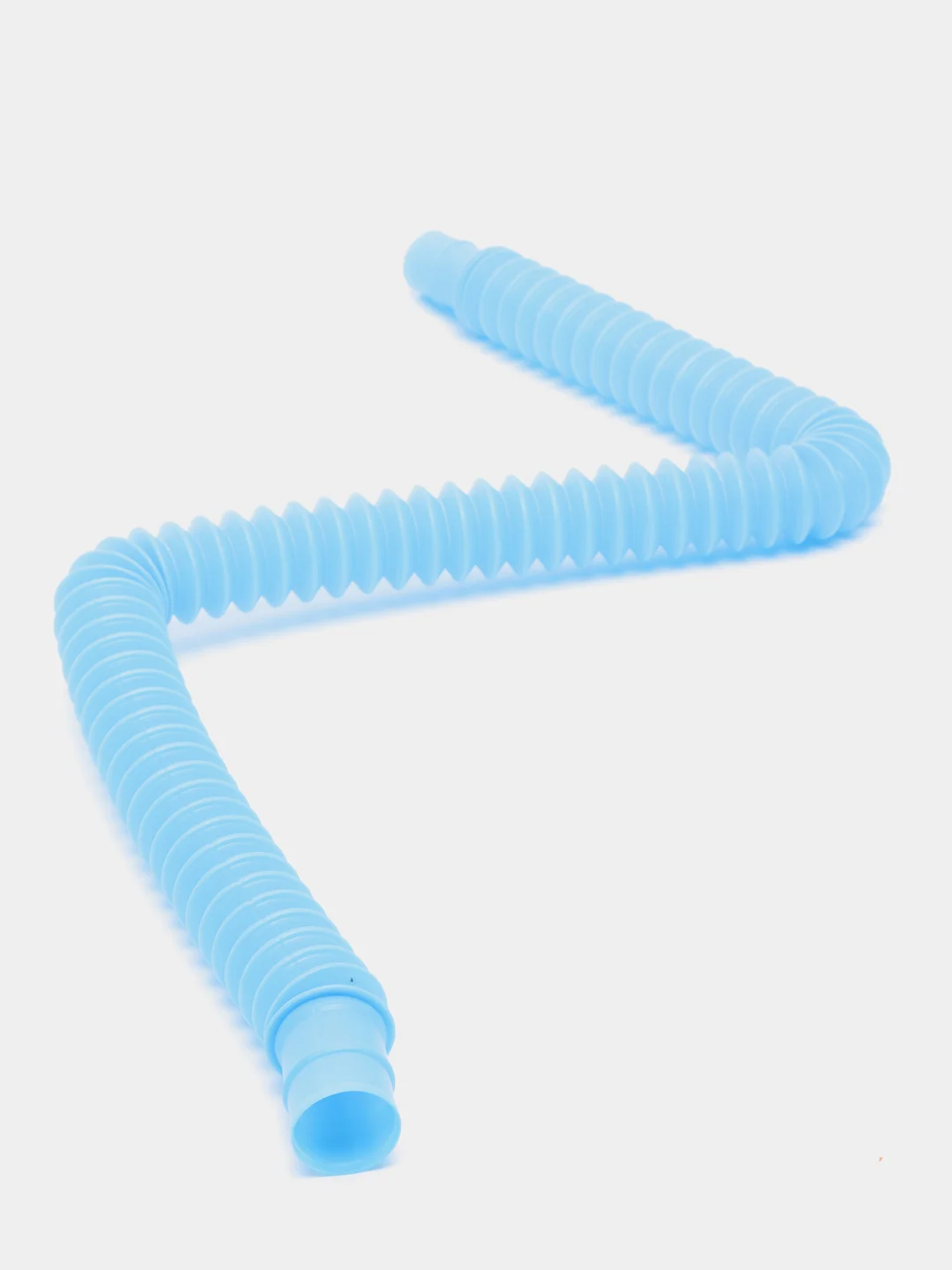 Бирюзовый pop tubes, Трубка поп ит, Трубка гофра для детей, Поп ит трубка, Светится в темноте