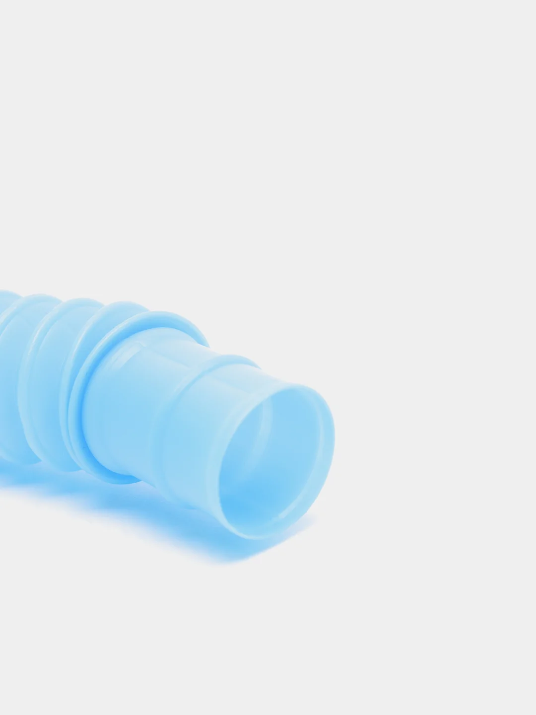 Бирюзовый pop tubes, Трубка поп ит, Трубка гофра для детей, Поп ит трубка, Светится в темноте