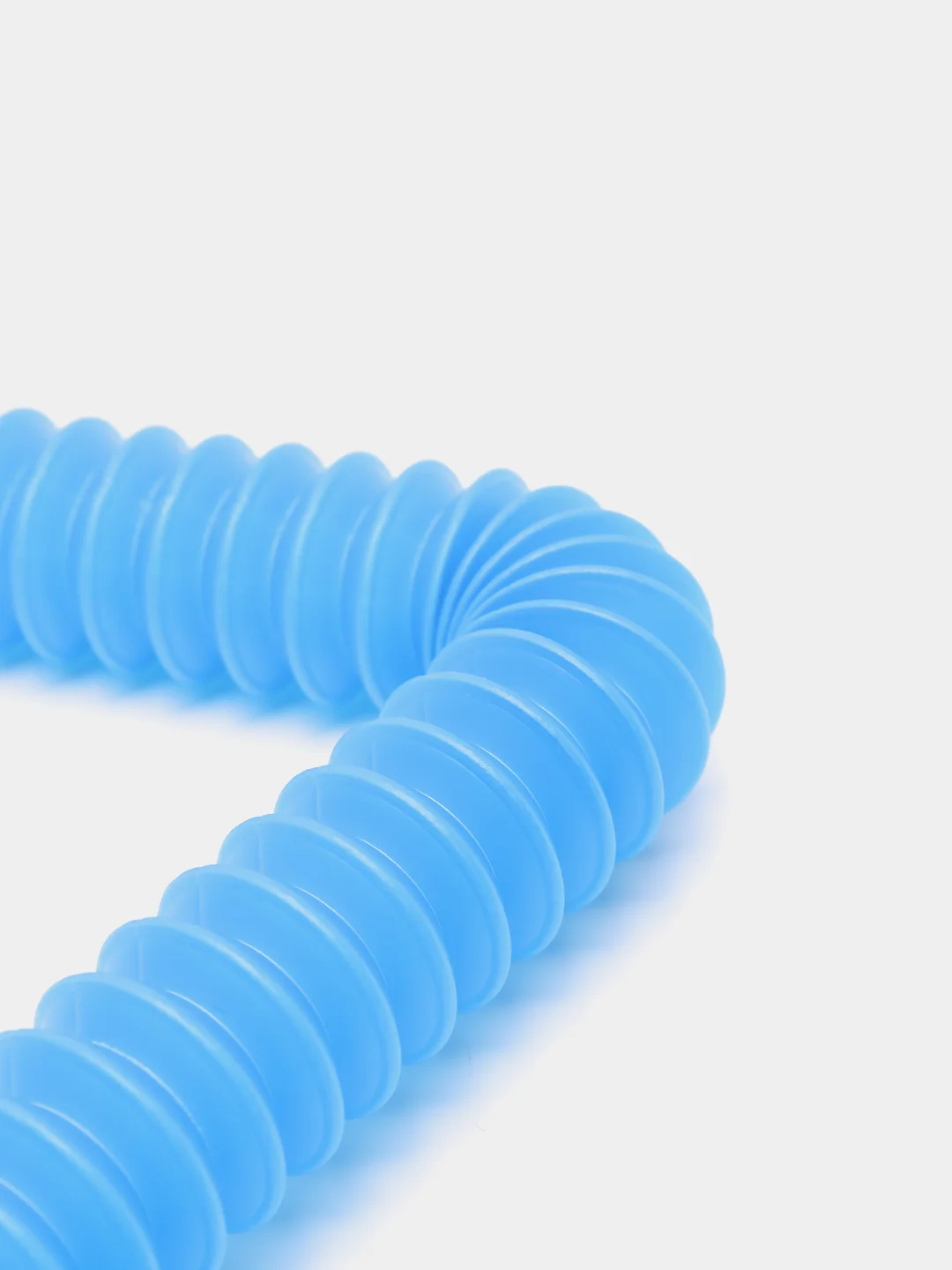Синий pop tubes, Трубка поп ит, Трубка гофра для детей, Поп ит трубка, Светится в темноте