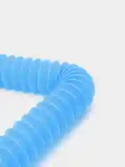 Синий pop tubes, Трубка поп ит, Трубка гофра для детей, Поп ит трубка, Светится в темноте