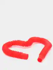 Красный pop tubes, Трубка поп ит, Трубка гофра для детей, Поп ит трубка, Светится в темноте