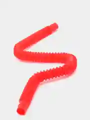 Красный pop tubes, Трубка поп ит, Трубка гофра для детей, Поп ит трубка, Светится в темноте