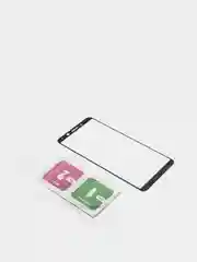 Черный защитное стекло для Oppo F5