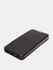 Черный чехол книжка Huawei Y6 2018, Honor 7A Pro / 7C, Хуавей У6 2018, Хонор 7А про