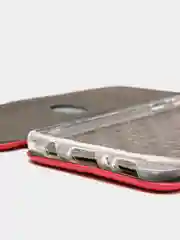 Красный чехол книжка для Samsung S8, Самсунг S8