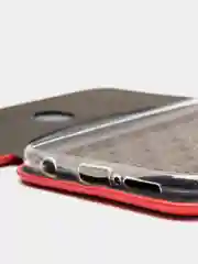 Красный чехол книжка Huawei Honor 10, Хонор 10