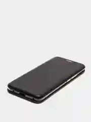 Черный чехол книжка Huawei Mate 20 Pro, Мейт 20 Про