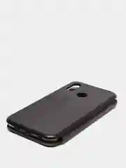 Черный чехол книжка Huawei P20 Lite, Хуавей П20 Лайт