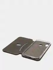 Черный чехол книжка Huawei P20 Lite, Хуавей П20 Лайт