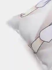Фиолетовый миди-дакимакура 36см по аниме: Школа отчаяния, Re:zero, Genshin Impact и другие