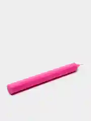 Розовый свечи классические