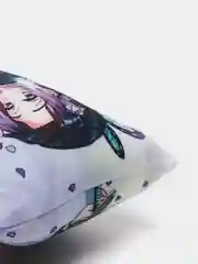 Зеленый миди-дакимакура 36см по аниме: Школа отчаяния, Re:zero, Genshin Impact и другие
