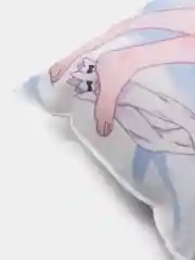 Хаки миди-дакимакура 36см по аниме: Школа отчаяния, Re:zero, Genshin Impact и другие
