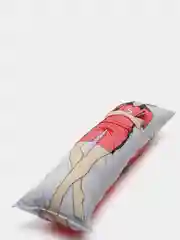 Небесно-голубой миди-дакимакура 36см по аниме: Школа отчаяния, Re:zero, Genshin Impact и другие