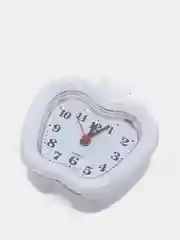 Белый будильник часы, настольные 668 Quartz
