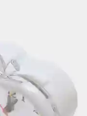 Белый будильник часы, настольные 668 Quartz