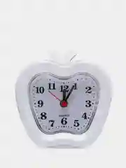 Белый будильник часы, настольные 668 Quartz