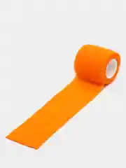 Оранжевый well Hockey, грип-лента для обмотки рукоятки клюшки, stretch, 50 мм х 4,5 м