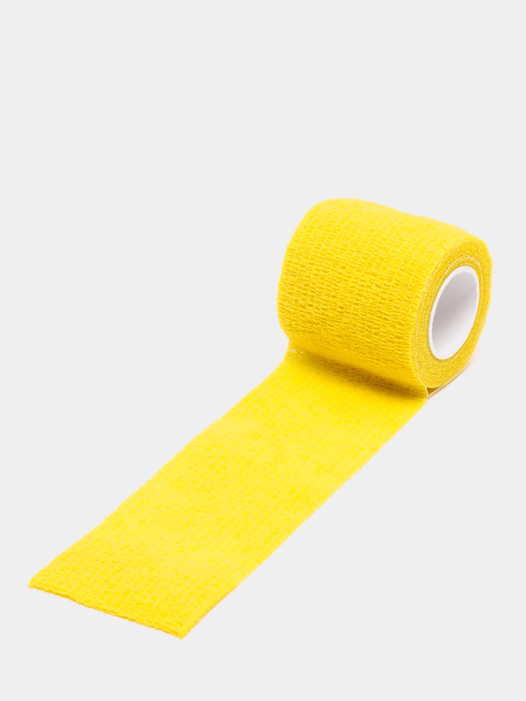 Желтый well Hockey, грип-лента для обмотки рукоятки клюшки, stretch, 50 мм х 4,5 м