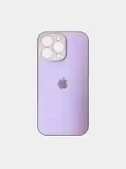 Лавандовый чехол для iPhone 13, 13 pro, ProMax, Mini айфон про макс мини стеклянный с защитой камеры