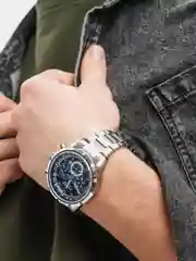 Голубой мужские часы Curren 8355