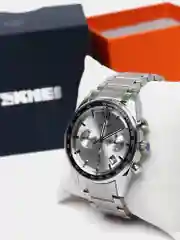 Белый мужские наручные часы SKMEI 9096 с хронографом